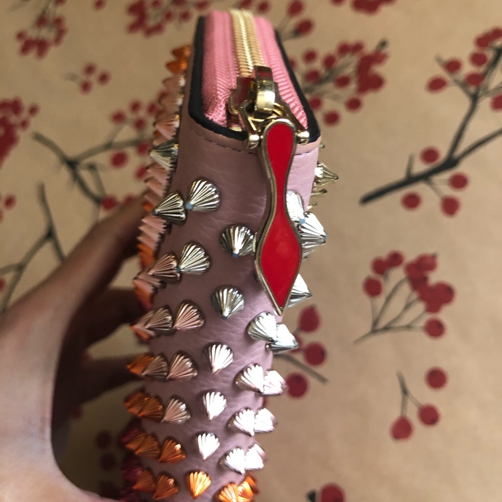 🎉SOLD🎉 Authentic Louboutin Panettone Long wallet in tri color - Picture 5 of 13